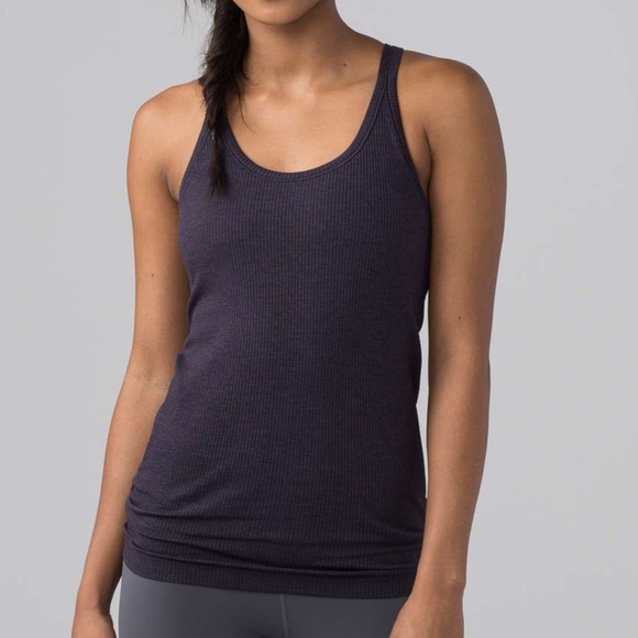 Lululemon Ebb to Street Tank Top Boysenberry Deep Purple - Size 10 - Picture 1 of 9